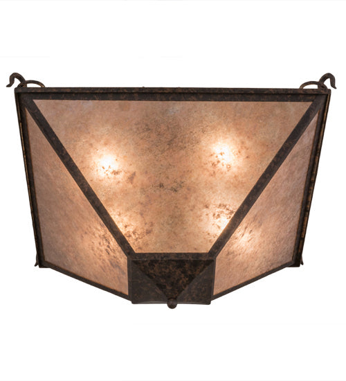 Meyda Tiffany 163904 Four Light Inverted Pendant, Coffee Bean