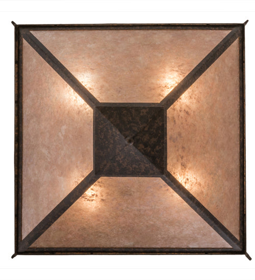 Meyda Tiffany 163904 Four Light Inverted Pendant, Coffee Bean