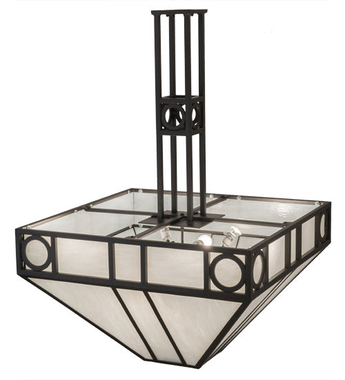 Meyda Tiffany 164030 Eight Light Pendant, Oil Rubbed Bronze
