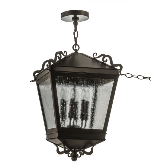 Meyda Tiffany 164102 Six Light Pendant, Timeless Bronze