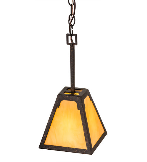 Meyda Tiffany 164511 One Light Pendant, Copper Rust