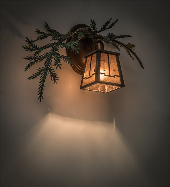 Meyda Tiffany 164590 One Light Wall Sconce, Timeless Bronze