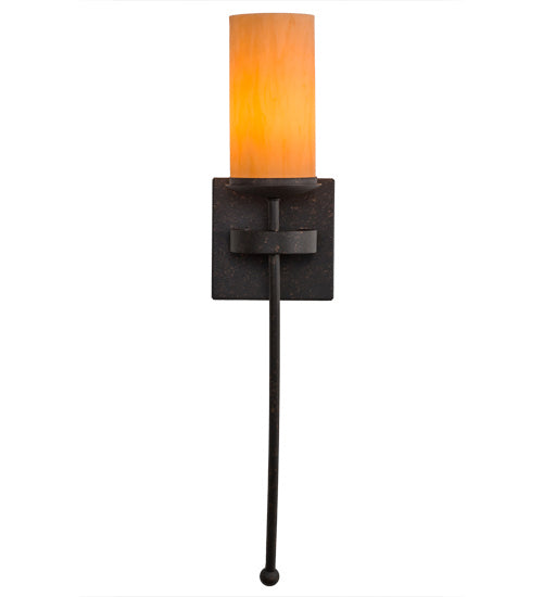 Meyda Tiffany 165156 One Light Wall Sconce, Copper Rust