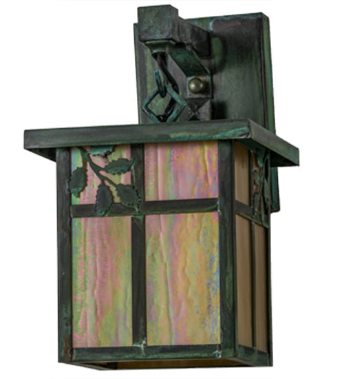 Meyda Tiffany 165199 One Light Wall Sconce, Verdigris