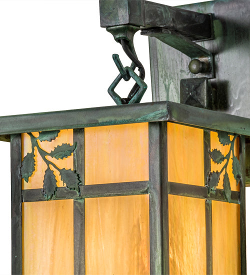 Meyda Tiffany 165199 One Light Wall Sconce, Verdigris