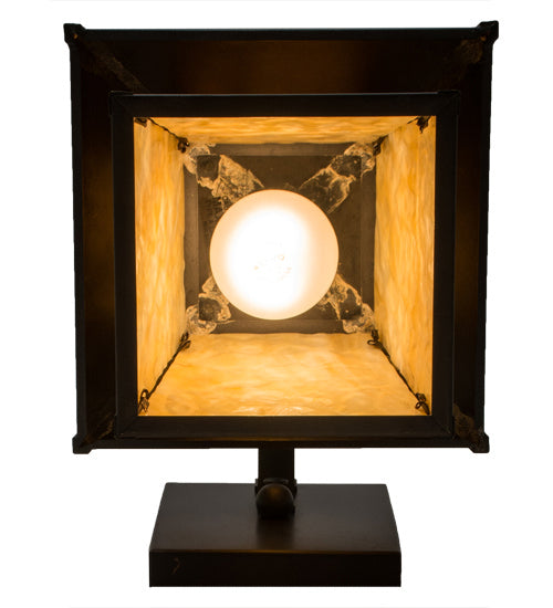 Meyda Tiffany 165573 One Light Wall Sconce, Craftsman Brown