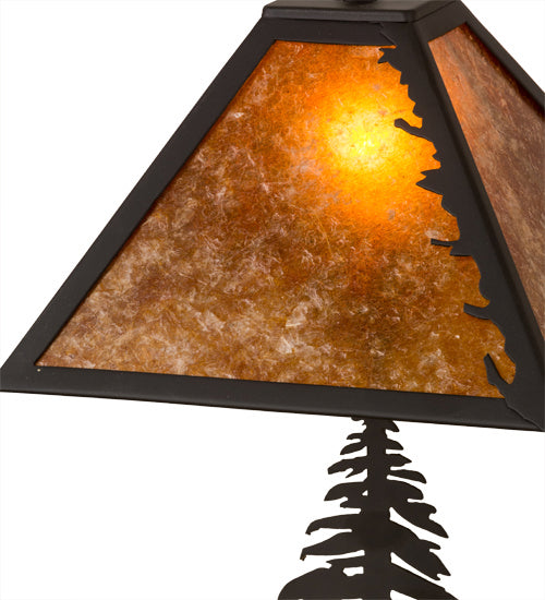 Meyda Tiffany 165588 Two Light Table Lamp, Oil Rubbed Bronze