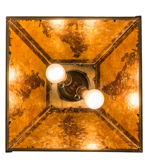 Meyda Tiffany 165808 Two Light Pendant, Antique Copper