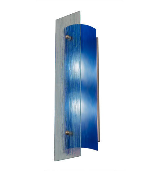 Meyda Tiffany 166042 Two Light Wall Sconce, Nickel