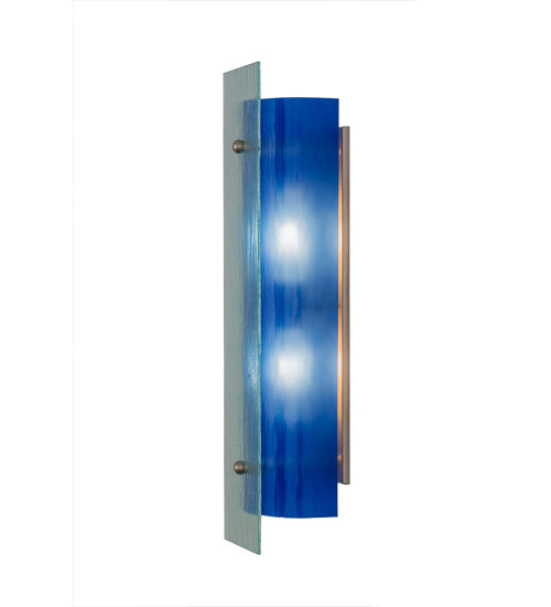 Meyda Tiffany 166042 Two Light Wall Sconce, Nickel