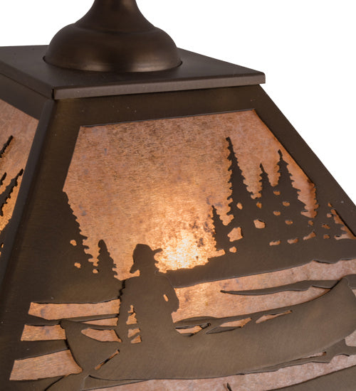 Meyda Tiffany 166329 Two Light Pendant, Antique Copper