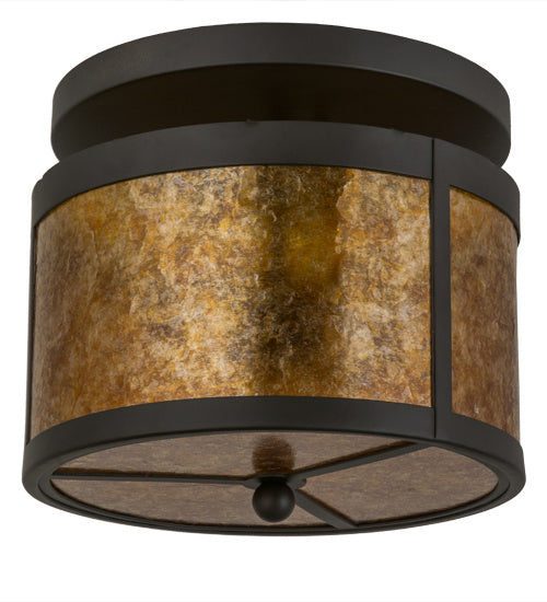 Meyda Tiffany 166409 Two Light Flushmount, Oil Rubbed Bronze