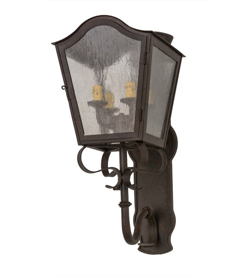 Meyda Tiffany 166490 Four Light Wall Sconce, Cajun Spice