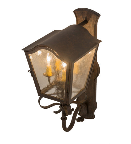Meyda Tiffany 166490 Four Light Wall Sconce, Cajun Spice