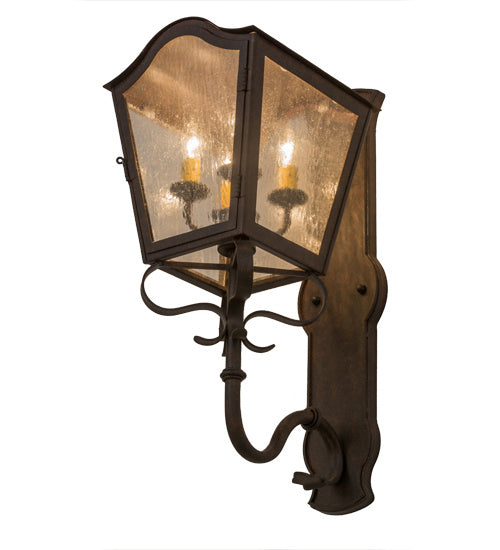 Meyda Tiffany 166490 Four Light Wall Sconce, Cajun Spice