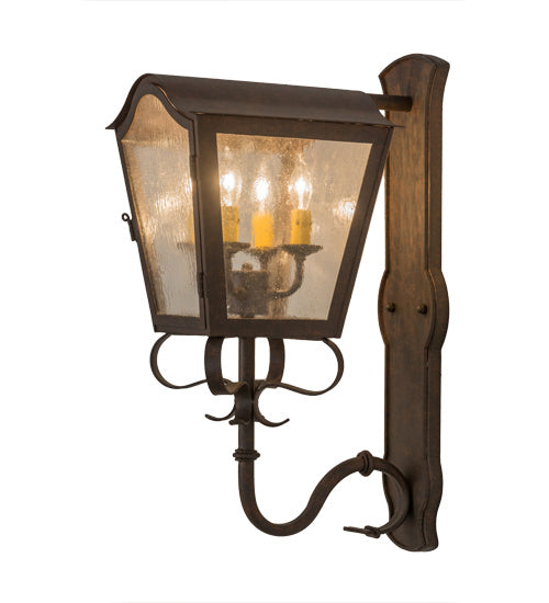 Meyda Tiffany 166490 Four Light Wall Sconce, Cajun Spice