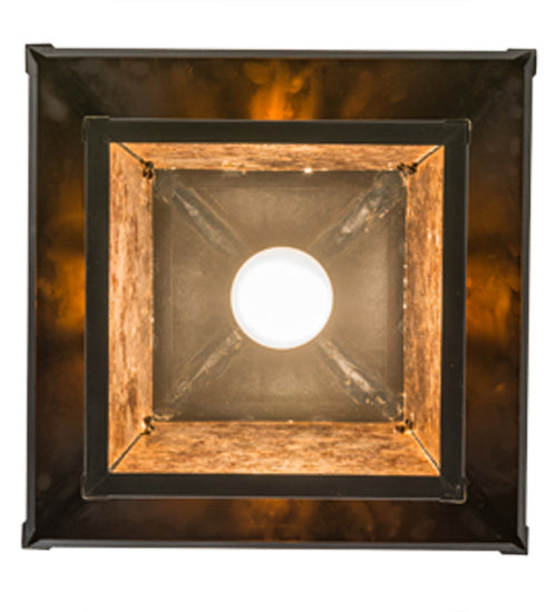 Meyda Tiffany 45605 One Light Pendant, Craftsman Brown