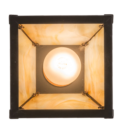 Meyda Tiffany 166514 One Light Pendant, Black Metal