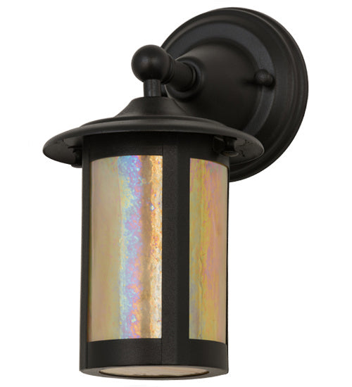 Meyda Tiffany 168996 One Light Wall Sconce, Textured Black