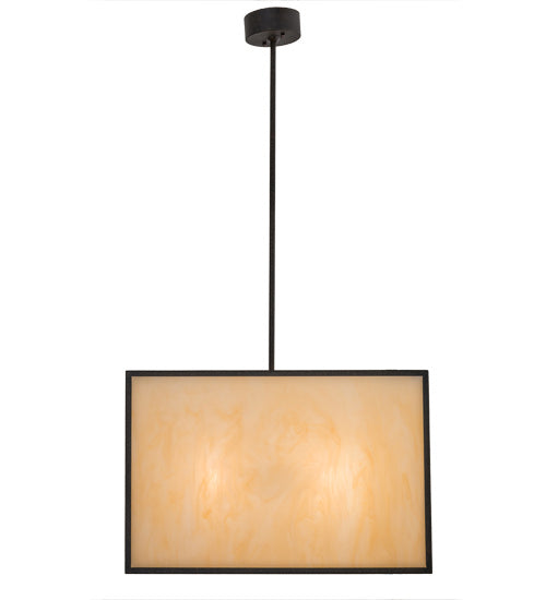 Meyda Tiffany 139165 Four Light Pendant, Chestnut