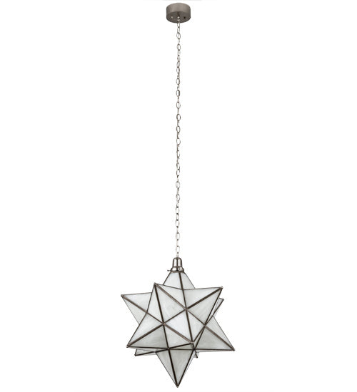Meyda Tiffany 162854 LED Pendant, Brushed Nickel