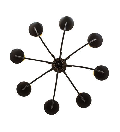 Meyda Tiffany 168314 Eight Light Chandelier, Timeless Bronze