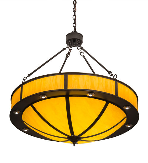 Meyda Tiffany 168533 LED Pendant, Timeless Bronze