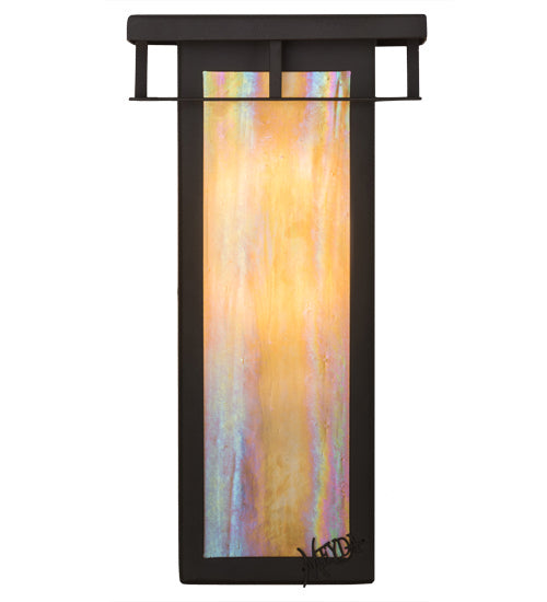 Meyda Tiffany 168886 One Light Wall Sconce, Oil Rubbed Bronze