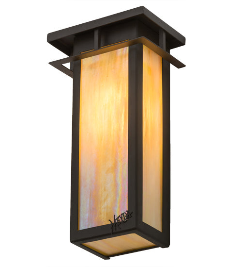 Meyda Tiffany 168886 One Light Wall Sconce, Oil Rubbed Bronze