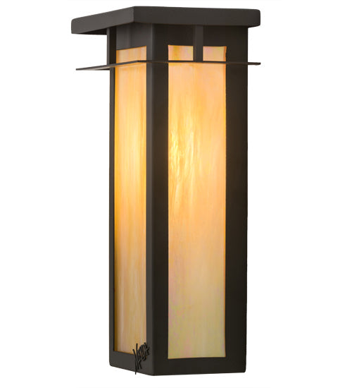Meyda Tiffany 168886 One Light Wall Sconce, Oil Rubbed Bronze