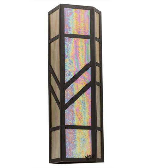Meyda Tiffany 168888 Two Light Wall Sconce, Oil Rubbed Bronze