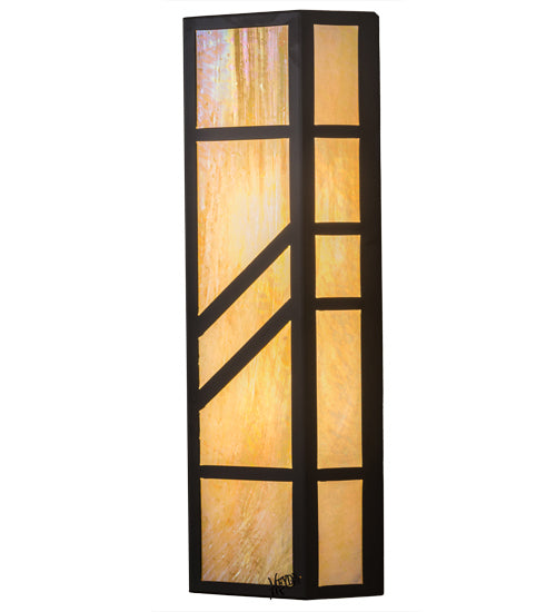 Meyda Tiffany 168888 Two Light Wall Sconce, Oil Rubbed Bronze
