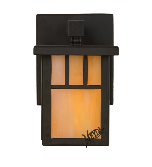 Meyda Tiffany 168890 One Light Wall Sconce, Oil Rubbed Bronze