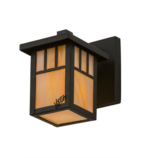 Meyda Tiffany 168890 One Light Wall Sconce, Oil Rubbed Bronze