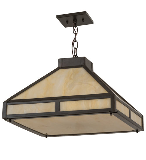 Meyda Tiffany 169071 Two Light Pendant, Timeless Bronze