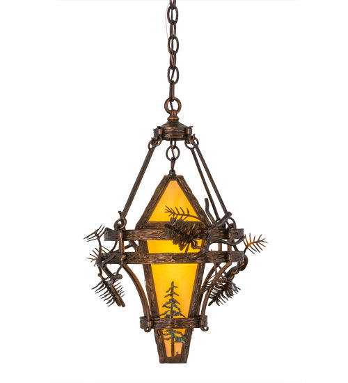 Meyda Tiffany 169201 One Light Pendant, Vintage Copper