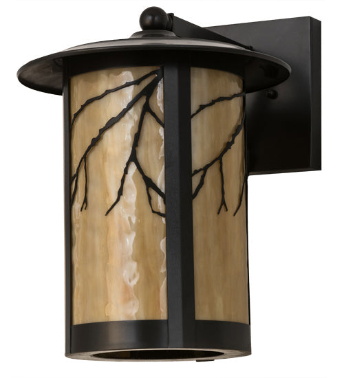 Meyda Tiffany 169210 One Light Wall Sconce, Craftsman Brown