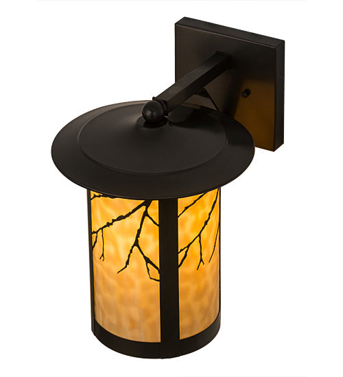 Meyda Tiffany 169210 One Light Wall Sconce, Craftsman Brown