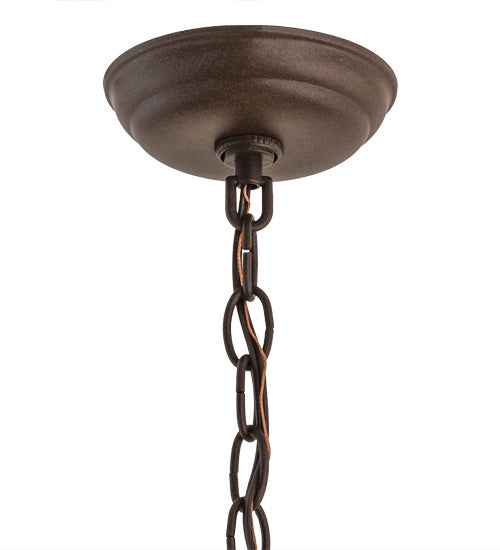 Meyda Tiffany 169952 Two Light Pendant, Cafe Noir