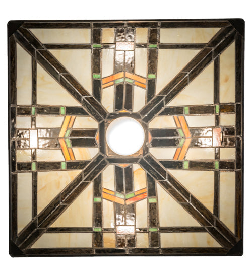 Meyda Tiffany 169999 One Light Pendant, Mahogany Bronze