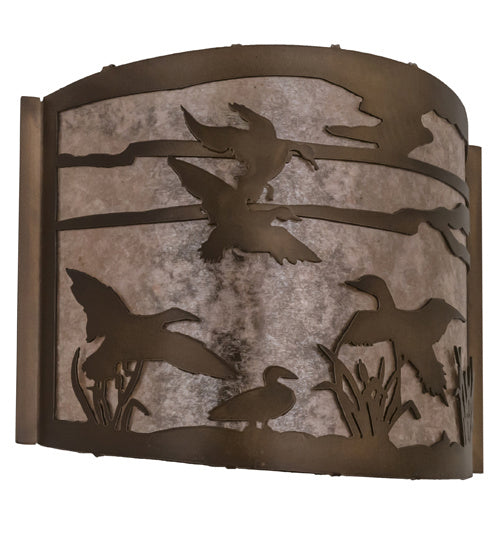 Meyda Tiffany 68612 One Light Wall Sconce, Antique Copper
