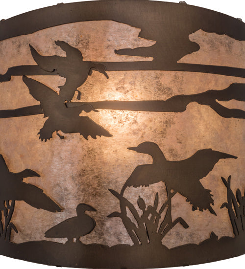 Meyda Tiffany 68612 One Light Wall Sconce, Antique Copper