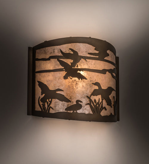 Meyda Tiffany 68612 One Light Wall Sconce, Antique Copper