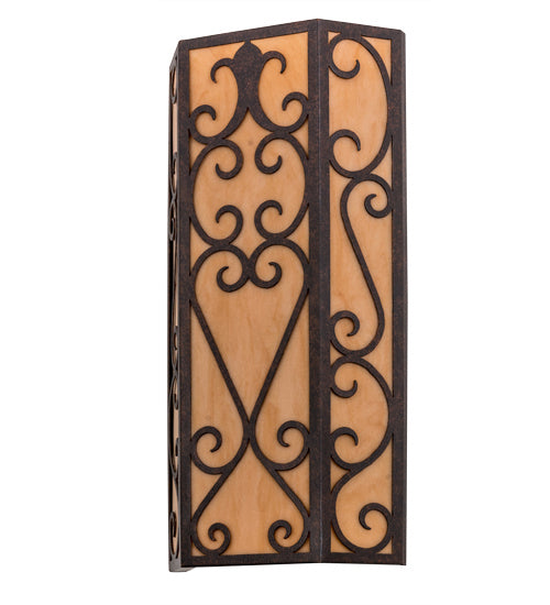 Meyda Tiffany 115486 Two Light Wall Sconce, Cajun Spice