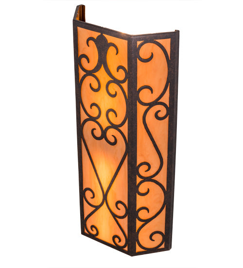 Meyda Tiffany 115486 Two Light Wall Sconce, Cajun Spice