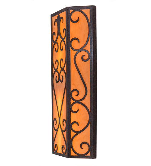 Meyda Tiffany 115486 Two Light Wall Sconce, Cajun Spice
