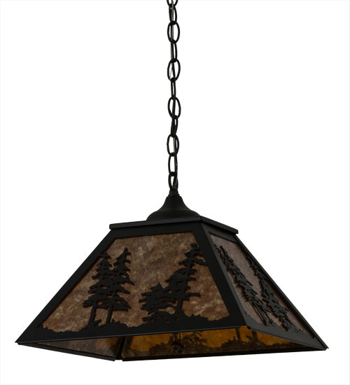 Meyda Tiffany 133566 Two Light Pendant, Textured Black