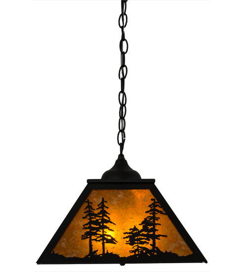 Meyda Tiffany 133566 Two Light Pendant, Textured Black