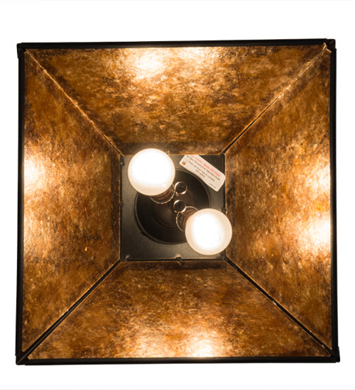 Meyda Tiffany 133566 Two Light Pendant, Textured Black