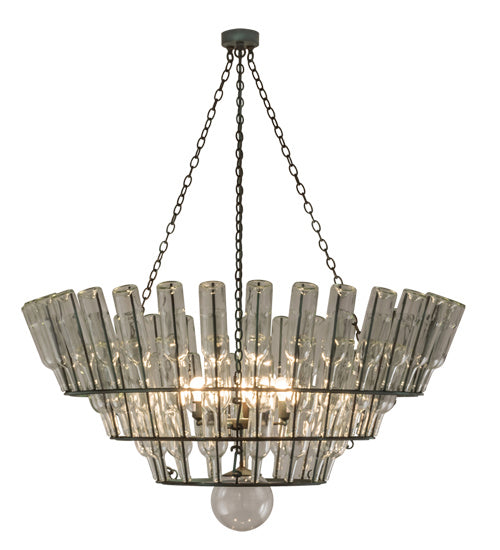 Meyda Tiffany 160037 Five Light Chandelier, Verdigris